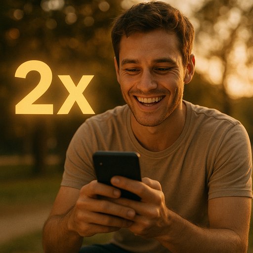 BD222 promotions card visual with a multiplier example