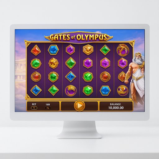 BD222 Gates of Olympus slot interface