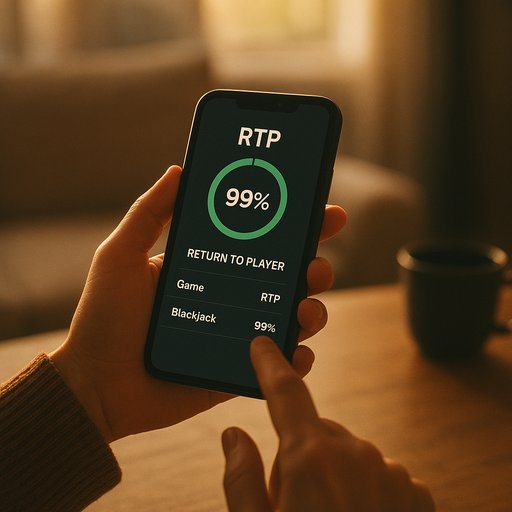 BD222 app interface showing RTP stats